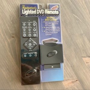 Intec | PlayStation 2 Lighted DVD Wireless Remote